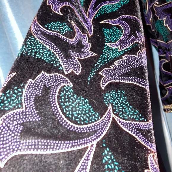 Formal velvet dress/ jacket size 8 - Picture 8 of 16